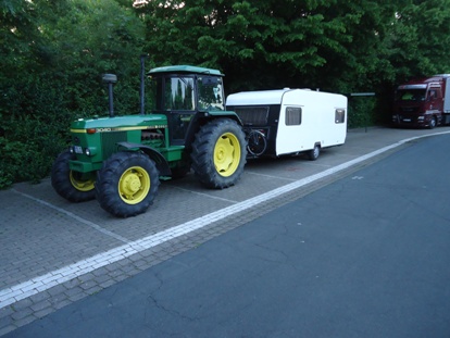 Übernachtung vom 1. auf den 2. Juni 2015 in Obernkirchen