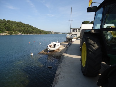 Hier ist der Hafen von ZARON zu sehen